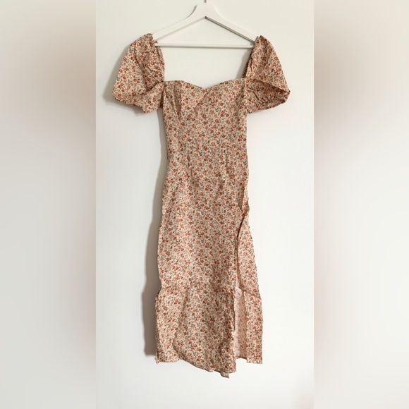 Reformation‎ Denver Linen Dress Size 2 - Picture 3 of 6